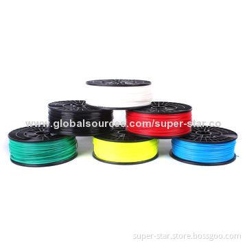 Multiple Colors Optional for High Quality PAL/ABS 3D Printer Filament, 1.75/3.0mm
